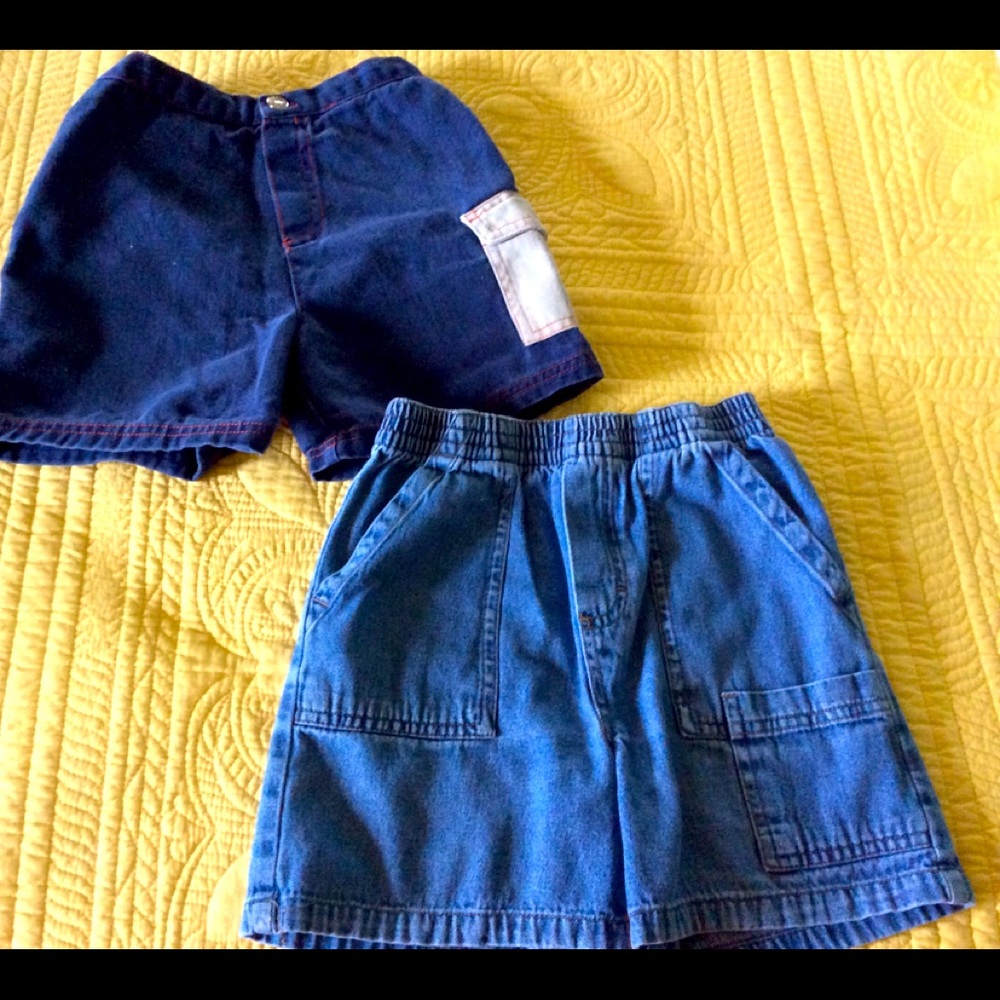 Two Pair Toddler Jean Shorts